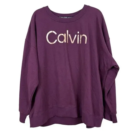 Calvin Klein Logo Sweatshirt - Size 3X - Picture 1 of 6